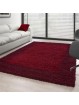 Tapis Shaggy pile longue designe bordure couleurs et tailles au choix